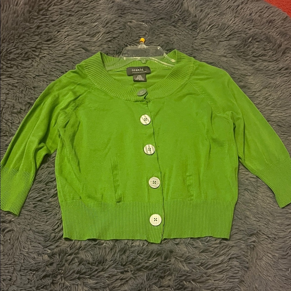 George Green Button-Up Sweater